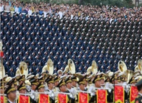 解放軍聯合軍樂團、合唱團